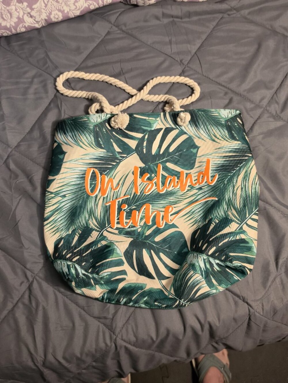 Island Time Beach Bag